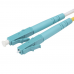Кабель оптический Hyperline FC-D2-503-LC/PR-SC/PR-H-3M-LSZH-BK Патч-корд волоконно-оптический (шнур) MM 50/125(OM3), LC-SC, duplex, 10G, LSZH, 3м, черный