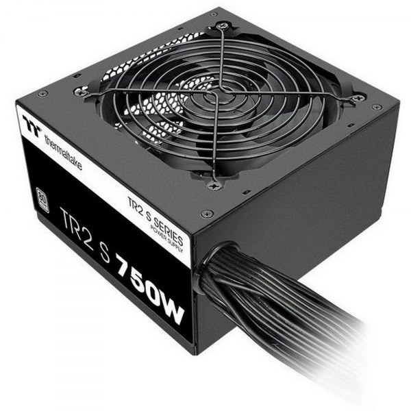 Блок питания ПК Thermaltake TR2 S 750 /0750W/Non Modular/Non Light/Single Voltage/Analog/80 Plus/EU/Non JP CAP/All Flat Cables