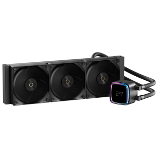 Жидкостная система охлаждения Ocypus Вентилятор Cooler Iota L36 BK ARGB Black 300W/ All Intel/ AMD AM*/ Digital display / Screws