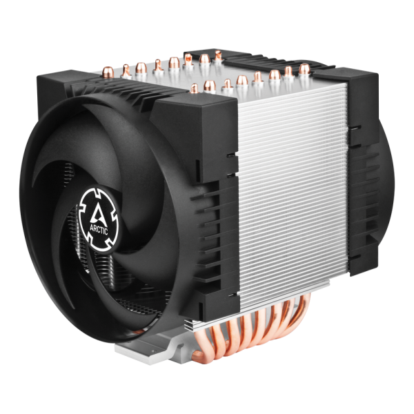 Вентилятор для процессора Arctic Cooling ARCTIC Freezer 4U-M Rev. 2 Retail (Intel: LGA4189, LGA4677 AMD: SP6, sTR5, SP3, TR4 Ampere: Altra (LGA4926), Максимальное тепловыделение процессора (TDP):350 Вт , Количество тепловых трубок: 8 шт) (ACFRE00133B)