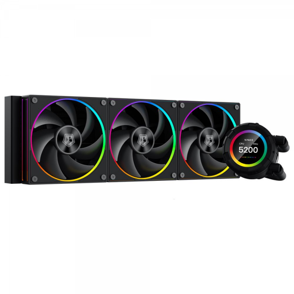 Жидкостная система охлаждения ID-Cooling SL360 /LCD SCREEN /350W /all Intel /all AMD
