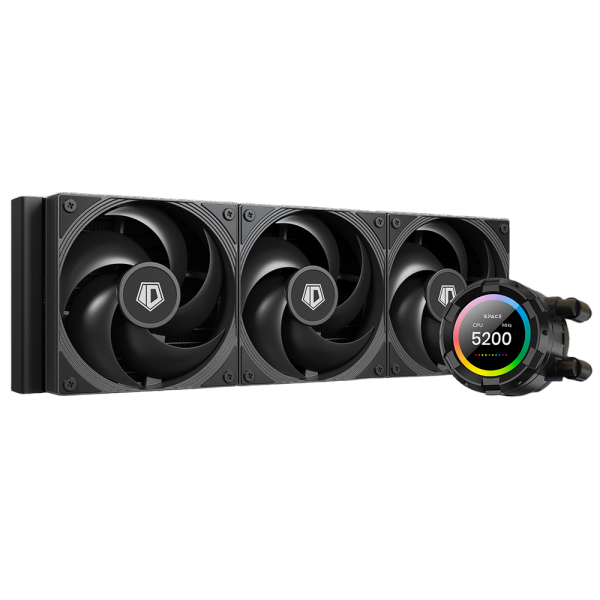 Жидкостная система охлаждения ID-Cooling SL360 PRO SE /LCD SCREEN /350W /all Intel /all AMD