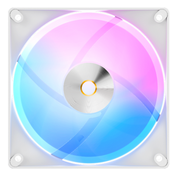 Вентилятор в корпус ID-Cooling Fan Ocypus Delta F12 WH ARGB LED / White / PWM