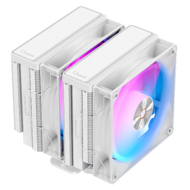 Вентилятор для процессора Cooler Ocypus Delta A62 WH ARGB White 260W/ All Intel/ AMD AM*/ 2 fans / Screws