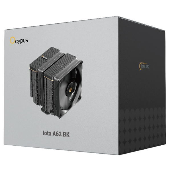 Жидкостная система охлаждения Ocypus Iota A62 BK Black 260W/ All Intel/ AMD AM* /Digital display /2 fans /Screws