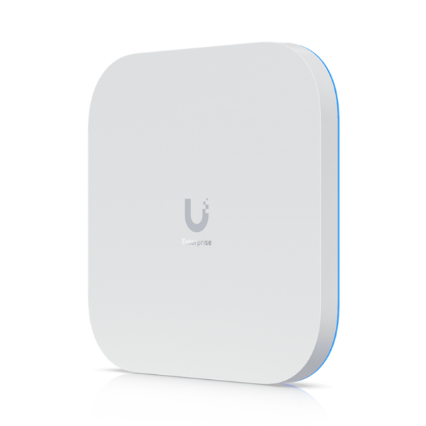 Точка доступа Wi-Fi Ubiquiti UniFi E7 AP 2,4+5+6 ГГц, Wi-Fi 7, 4х4 MU-MIMO, 802.3bt, 1х 10G RJ45, 1х 1G RJ45