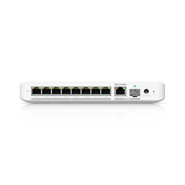 Ubiquiti UniFi Switch Flex 2.5G PoE PoE-коммутатор, 8х 2.5G RJ45, 1х 10G RJ45/SFP+, раздача 196 Вт