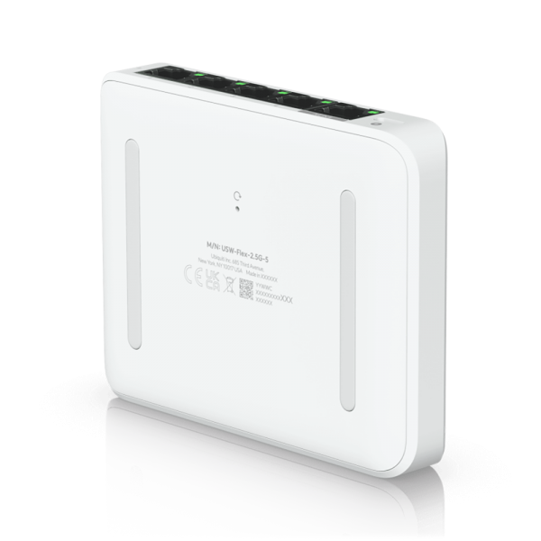 Коммутатор Ubiquiti UniFi Switch Flex Mini 2.5G Compact, 5-port 2.5G switch that can be powered with PoE or a USB-C adapter.