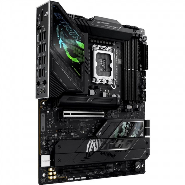 Материнская плата ASUS ROG STRIX Z890-F GAMING WIFI LGA1851 ATX 4xDDR5 2xPCIEx16 5xM.2 2xThunderbolt 2xUSB-C DP HDMI 2.5GLAN Wi-Fi 7