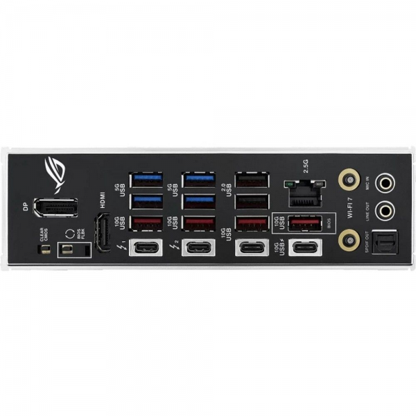Материнская плата ASUS ROG STRIX Z890-F GAMING WIFI LGA1851 ATX 4xDDR5 2xPCIEx16 5xM.2 2xThunderbolt 2xUSB-C DP HDMI 2.5GLAN Wi-Fi 7