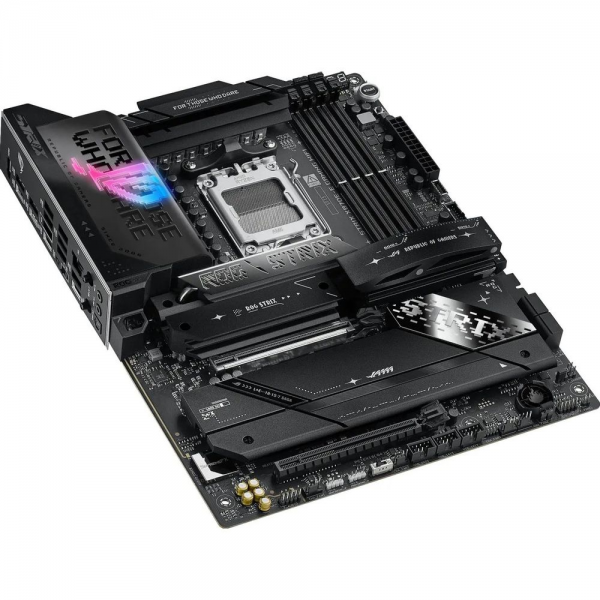 Материнская плата ASUS ROG STRIX X870E-E GAMING WIFI AM5 ATX 4xDDR5 2xPCIEx16 5xM.2 2xUSB-C HDMI 5GLAN Wi-Fi 7