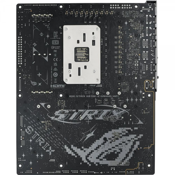 Материнская плата ASUS ROG STRIX X870E-E GAMING WIFI AM5 ATX 4xDDR5 2xPCIEx16 5xM.2 2xUSB-C HDMI 5GLAN Wi-Fi 7