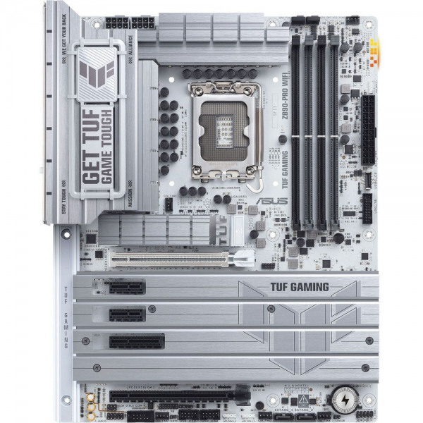 Материнская плата ASUS TUF GAMING Z890-PRO WIFI LGA1851 ATX 4xDDR5 2xPCIEx16 PCIEx4 2xPCIEx1 4xM.2 2xThunderbolt DP HDMI 2.5GLAN Wi-Fi 7