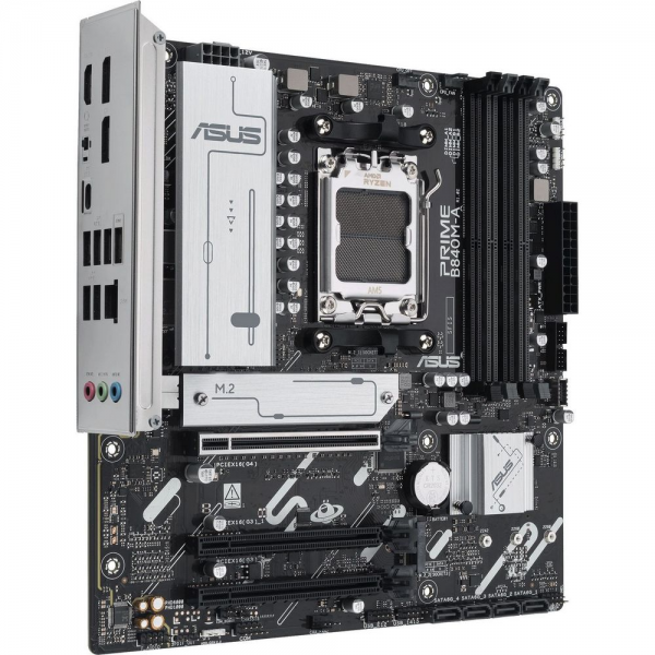 Материнская плата ASUS PRIME B840M-A-CSM AM5 mATX 4xDDR5 3xPCIEx16 3xM.2 USB-C 2xDP HDMI 2.5GLAN