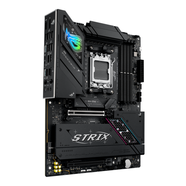 Материнская плата ASUS ROG STRIX B850-F GAMING WIFI AM5 ATX 4xDDR5 2xPCIEx16 4xM.2 2хUSB-C DP HDMI 2.5GLAN Wi-Fi 7