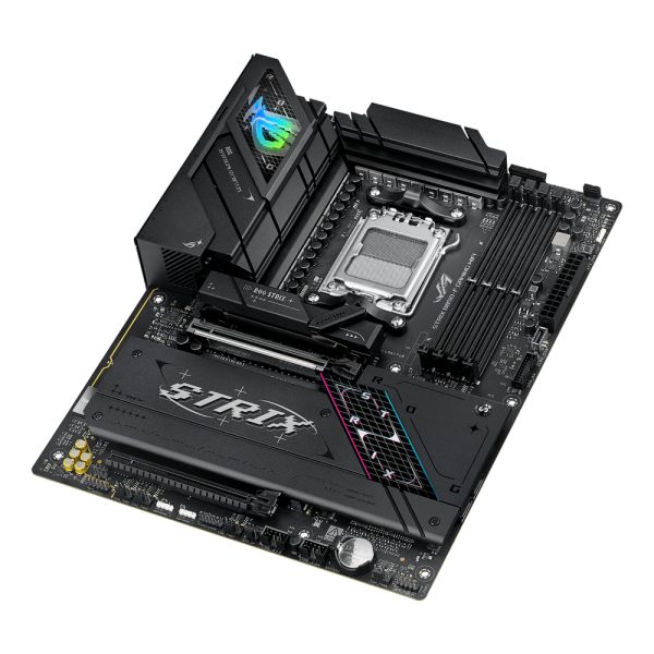 Материнская плата ASUS ROG STRIX B850-F GAMING WIFI AM5 ATX 4xDDR5 2xPCIEx16 4xM.2 2хUSB-C DP HDMI 2.5GLAN Wi-Fi 7