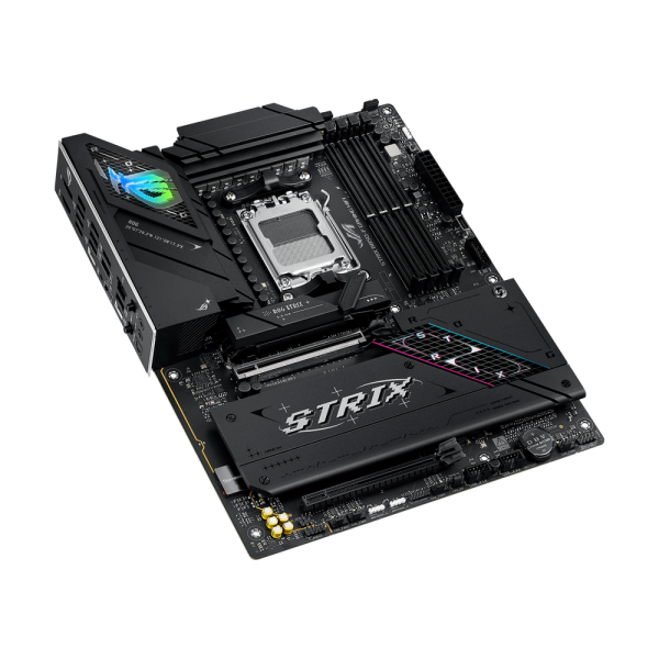 Материнская плата ASUS ROG STRIX B850-F GAMING WIFI AM5 ATX 4xDDR5 2xPCIEx16 4xM.2 2хUSB-C DP HDMI 2.5GLAN Wi-Fi 7
