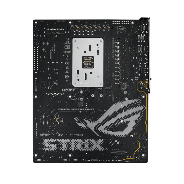 Материнская плата ASUS ROG STRIX B850-F GAMING WIFI AM5 ATX 4xDDR5 2xPCIEx16 4xM.2 2хUSB-C DP HDMI 2.5GLAN Wi-Fi 7