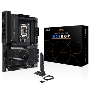 Материнская плата ASUS PROART Z890-CREATOR WIFI LGA1851 ATX 4xDDR5 3xPCIEx16 5xM.2 3хThunderbolt DP HDMI 2.5GLAN 10GLAN Wi-Fi 7