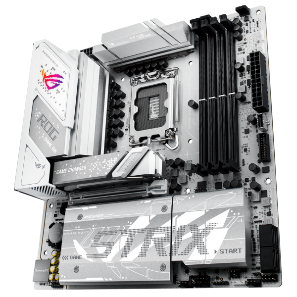 Материнская плата ASUS ROG STRIX B860-G GAMING WIFI LGA1851 mATX 4xDDR5 PCIEx16 4xM.2 Thunderbolt USB-C DP HDMI 2.5GLAN Wi-Fi 7