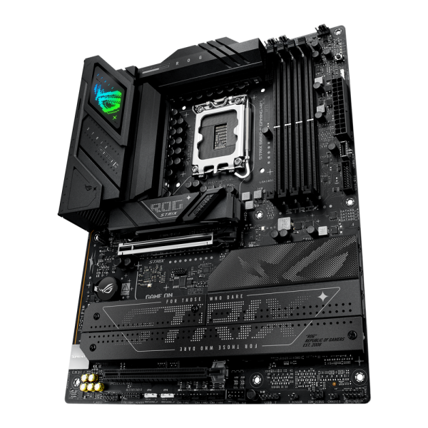 Материнская плата ASUS ROG STRIX B860-F GAMING WIFI LGA1851 ATX 4xDDR5 2xPCIEx16 4xM.2 Thunderbolt USB-C DP HDMI 2.5GLAN Wi-Fi 7
