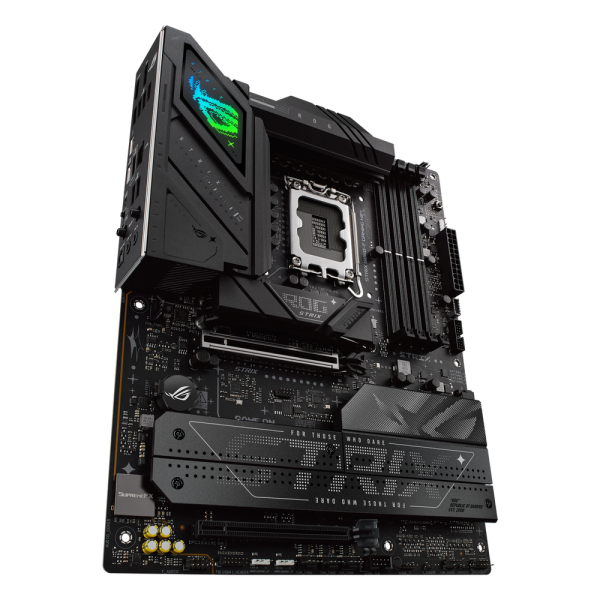 Материнская плата ASUS ROG STRIX B860-F GAMING WIFI LGA1851 ATX 4xDDR5 2xPCIEx16 4xM.2 Thunderbolt USB-C DP HDMI 2.5GLAN Wi-Fi 7