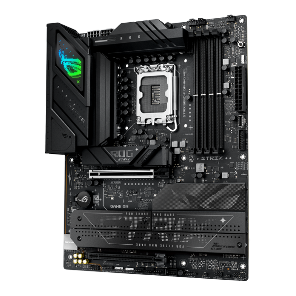 Материнская плата ASUS ROG STRIX B860-F GAMING WIFI LGA1851 ATX 4xDDR5 2xPCIEx16 4xM.2 Thunderbolt USB-C DP HDMI 2.5GLAN Wi-Fi 7