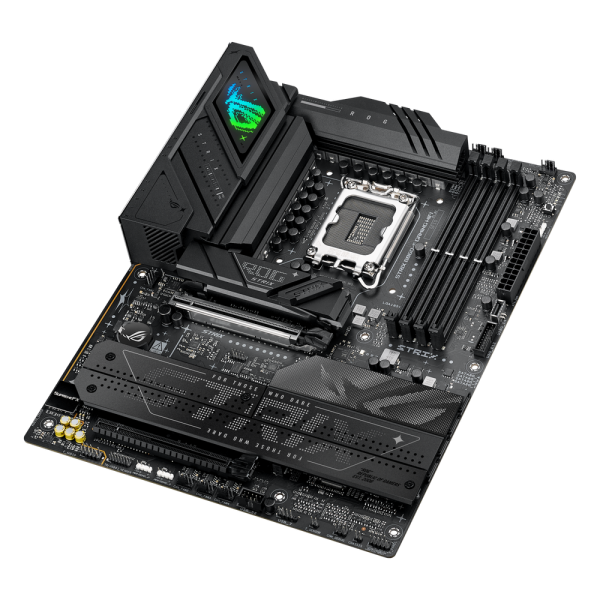 Материнская плата ASUS ROG STRIX B860-F GAMING WIFI LGA1851 ATX 4xDDR5 2xPCIEx16 4xM.2 Thunderbolt USB-C DP HDMI 2.5GLAN Wi-Fi 7