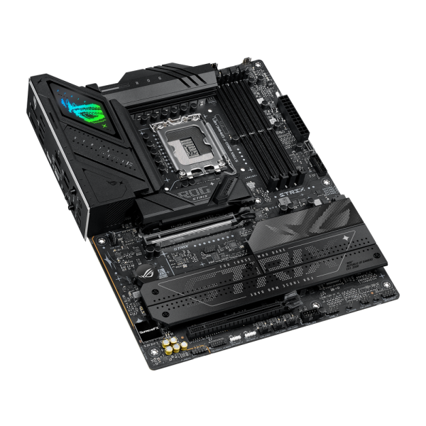 Материнская плата ASUS ROG STRIX B860-F GAMING WIFI LGA1851 ATX 4xDDR5 2xPCIEx16 4xM.2 Thunderbolt USB-C DP HDMI 2.5GLAN Wi-Fi 7