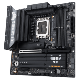 Материнская плата ASUS TUF GAMING B860M-PLUS WIFI LGA1851 mATX 4xDDR5 PCIEx16 PCIEx4 3xM.2 USB-C DP HDMI 2.5GLAN Wi-Fi 7