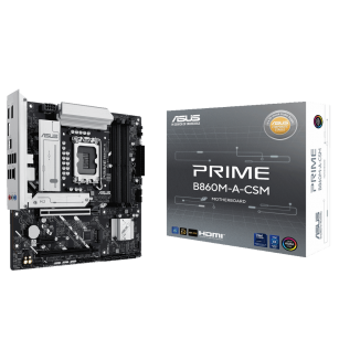 Материнская плата ASUS PRIME B860M-A-CSM LGA1851 mATX 4xDDR5 2xPCIEx16 PCIEx1 2xM.2 USB-C 2xDP HDMI 2.5GLAN