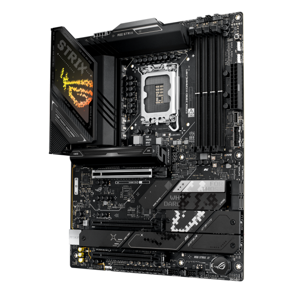Материнская плата ASUS ROG STRIX Z890-H GAMING WIFI LGA1851 ATX 4xDDR5 3xPCIEx16 4xM.2 2xUSB-C DP HDMI 5GLAN Wi-Fi 7