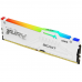 Модуль памяти Kingston 16GB FURY Beast White RGB DDR5 DIMM 5600