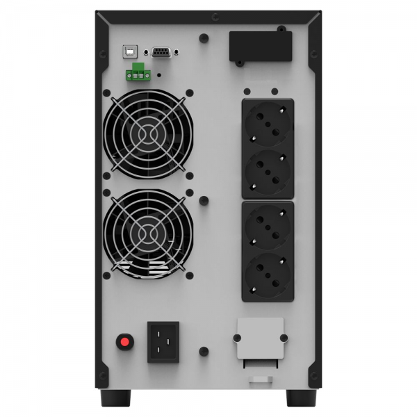 Источник бесперебойного питания (ИБП) nJoy Bad Pack Echo Pro 3000 Schuko On-line 2400W/3000VA bp
