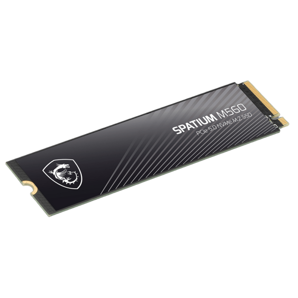 Твердотельный накопитель SSD MSI M.2 2280 1TB SPATIUM M560 Client SSD S78-440L0F0-P83, PCIe Gen5x4 with NVMe