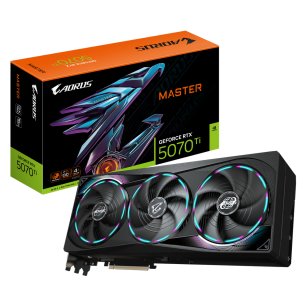 Видеокарта Gigabyte RTX5070Ti MASTER 16GB GDDR7 256bit 3xDP HDMI 3FAN RTL