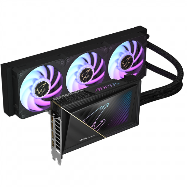 Видеокарта Gigabyte RTX5080 XTREME WATERFORCE 16GB GDDR7 256bit 3xDP HDMI 3FAN RTL