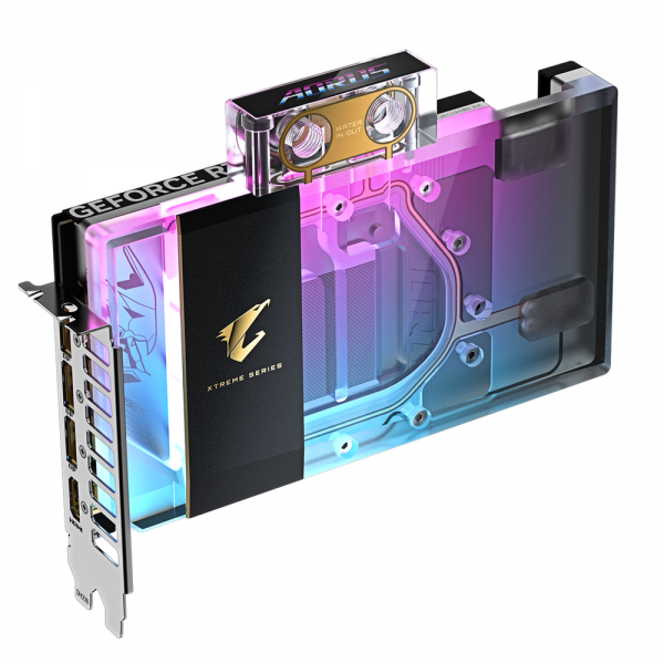 Видеокарта Gigabyte RTX5080 XTREME WATERFORCE WB 16GB GDDR7 256bit 3xDP HDMI LIQUID RTL