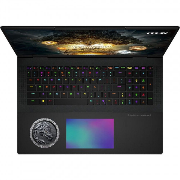 Ноутбук MSI Titan 18 HX Dragon Edition Norse Myth A2XWJG-205RU Intel Core Ultra 9 285HX/64Gb (2*32 D5)/SSD4Tb/RTX5090 24Gb (175W)/18"/IPS/MiniLED/WQUXGA/3840x2400/120Hz/Win11/RJ-45/Black/3.6kg
