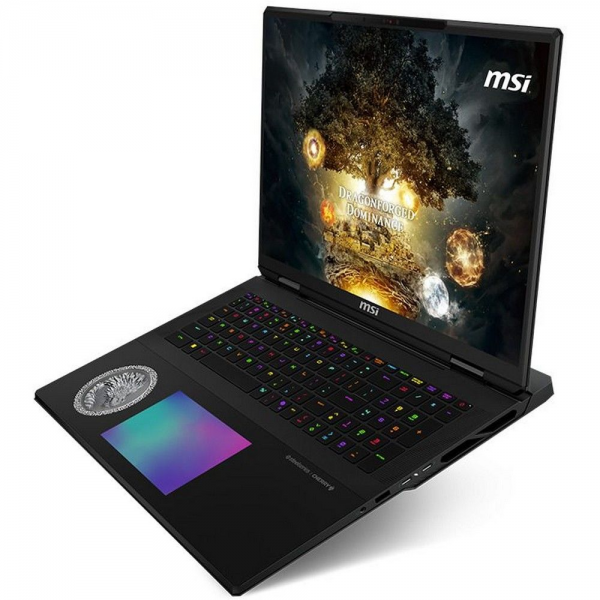 Ноутбук MSI Titan 18 HX Dragon Edition Norse Myth A2XWJG-205RU Intel Core Ultra 9 285HX/64Gb (2*32 D5)/SSD4Tb/RTX5090 24Gb (175W)/18"/IPS/MiniLED/WQUXGA/3840x2400/120Hz/Win11/RJ-45/Black/3.6kg