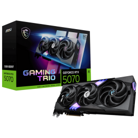 Видеокарта MSI RTX5070 GAMING TRIO OC 12GB GDDR7 192bit 3xDP HDMI 3FAN RTL