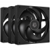 Вентилятор Fan ID-Cooling AS-120-K TRIO BLACK / PWM / Silent/ 3pack
