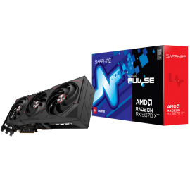 Видеокарта Sapphire RX9070XT PULSE 16GB GDDR6 256bit 2xDP 2xHDMI 3FAN RTL