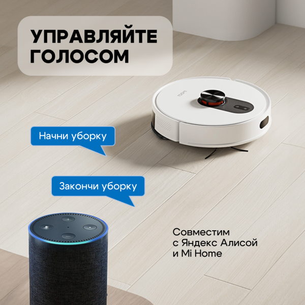 Робот-пылесос Roidmi Bad Pack Robot Vacuum and Mop Cleaner EVE ROOK S