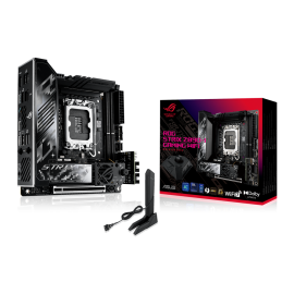 Материнская плата ASUS ROG STRIX Z890-I GAMING WIFI LGA1851 mini-ITX 2xDDR5 PCIEx16 2xM.2 2xThunderbolt USB-C HDMI 2.5GLAN Wi-Fi 7