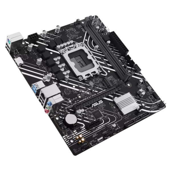 Материнская плата ASUS PRIME H610M-K D4 ARGB LGA1700 mATX 2xDDR4 PCIEx16 PCIEx1 M.2 HDMI GLAN