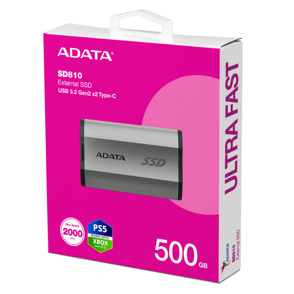 Твердотельный накопитель SSD ADATA 500GB SD810 SD810-500G-CSG