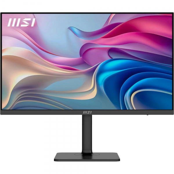 Монитор 27" MSI Modern MD272UPHG IPS, 3840x2160, 60Hz, 4ms, 400сd/m, 1000:1, HDR10 | 2xHDMI(2.0b), DP(1.4a), Type-C(PD-98W), 3xUSB3.2 | HAS, Pivot, Swivel, InPSU, Speakers, Vesa 75, Black