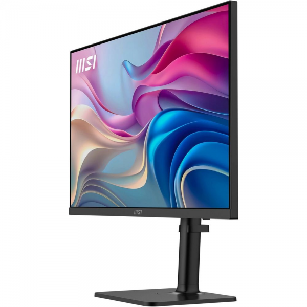 Монитор 27" MSI Modern MD272UPHG IPS, 3840x2160, 60Hz, 4ms, 400сd/m, 1000:1, HDR10 | 2xHDMI(2.0b), DP(1.4a), Type-C(PD-98W), 3xUSB3.2 | HAS, Pivot, Swivel, InPSU, Speakers, Vesa 75, Black