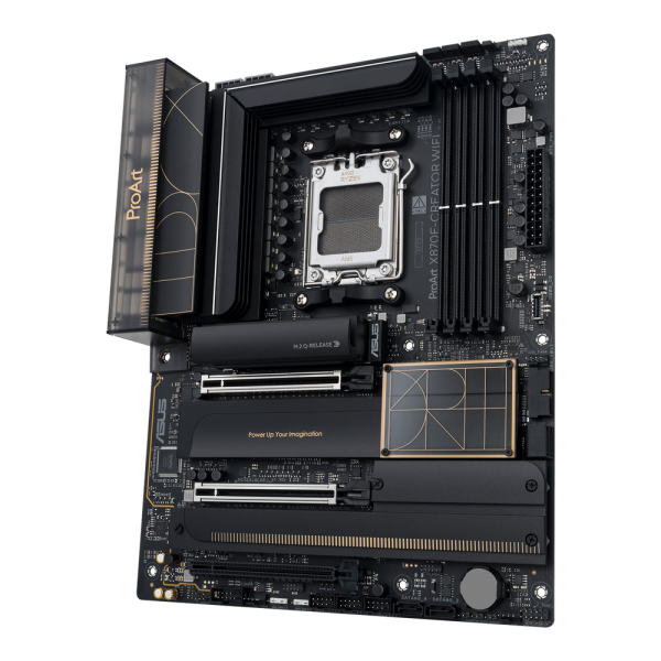Материнская плата ASUS PROART X870E-CREATOR WIFI AM5 ATX 4xDDR5 3xPCIEx16 4xM.2 3xUSB-C DP HDMI 2.5GLAN 10GLAN Wi-Fi 7